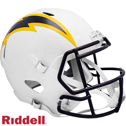 Los Angeles Chargers Helmet Riddell Replica Full Size Speed Style Color Rush Navy