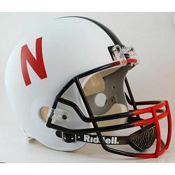 Nebraska Cornhuskers Riddell Deluxe Replica Helmet - Alternate White