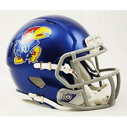 Kansas Jayhawks Helmet Riddell Replica Mini Speed Style