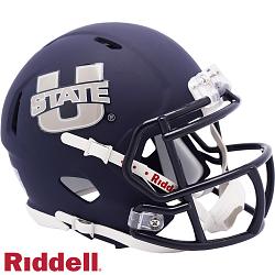 Utah State Aggies Helmet Riddell Replica Mini Speed Style