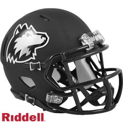 Northern Illinois Huskies Helmet Riddell Replica Mini Speed Style Matte Black