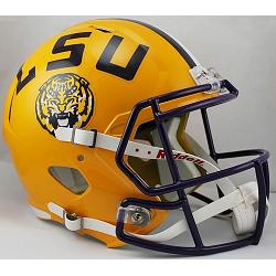 LSU Tigers Helmet Riddell Replica Full Size Speed Style