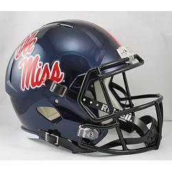 Mississippi Rebels Deluxe Replica Speed Helmet