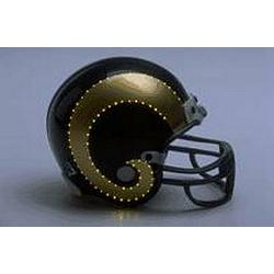 Los Angeles Rams Helmet Riddell Replica Mini VSR4 Style Fiber Optic CO