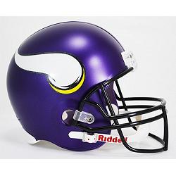 Minnesota Vikings Helmet Riddell Replica Full Size VSR4 Style