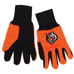 Cincinnati Bengals Two Tone Youth Size Gloves