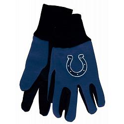 Indianapolis Colts Two Tone Youth Size Gloves