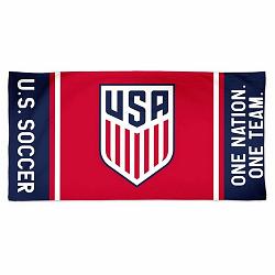 US Soccer National Team Towel 30x60 Beach Style Spectra