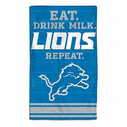 Detroit Lions Baby Burp Cloth 10x17