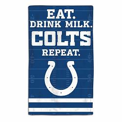 Indianapolis Colts Baby Burp Cloth 10x17