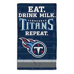 Tennessee Titans Baby Burp Cloth 10x17