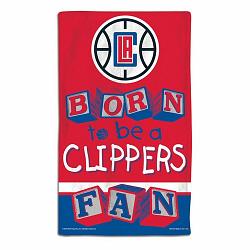 Los Angeles Clippers Baby Burp Cloth 10x17