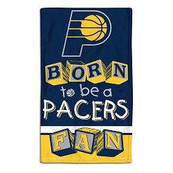 Indiana Pacers Baby Burp Cloth 10x17