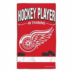 Detroit Red Wings Baby Burp Cloth 10x17