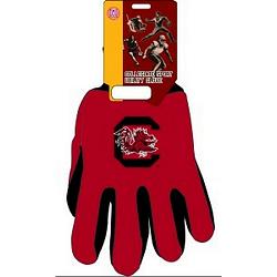 South Carolina Gamecocks Two Tone Gloves - Adult