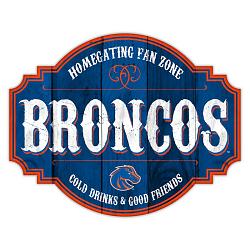 Boise State Broncos Sign Wood 12 Inch Homegating Tavern