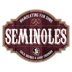 Florida State Seminoles Sign Wood 12 Inch Homegating Tavern