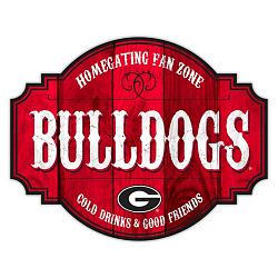 Georgia Bulldogs Sign Wood 12 Inch Homegating Tavern