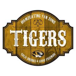 Missouri Tigers Sign Wood 12 Inch Homegating Tavern