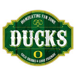 Oregon Ducks Sign Wood 12 Inch Homegating Tavern