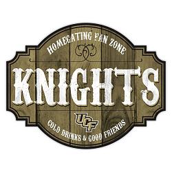 Central Florida Knights Sign Wood 12 Inch Homegating Tavern