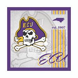 East Carolina Pirates Sign Wood 10x10 Album Design