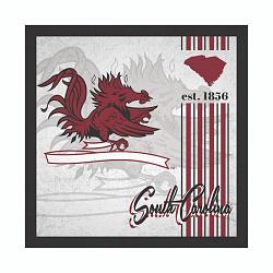 South Carolina Gamecocks Sign Wood 10x10 Album Design