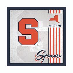Syracuse Orange Sign Wood 10x10 Album Design