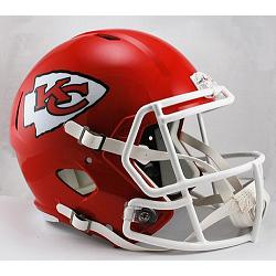Kansas City Chiefs Deluxe Replica Speed Helmet