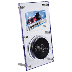 Clear Puck & Card Flip Display 35pt