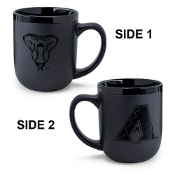 Arizona Diamondbacks Coffee Mug 17oz Matte Black