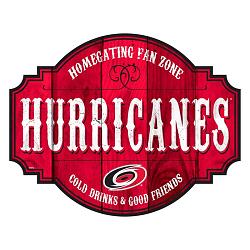 Carolina Hurricanes Sign Wood 12 Inch Homegating Tavern