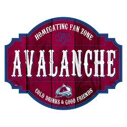 Colorado Avalanche Sign Wood 12 Inch Homegating Tavern