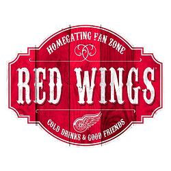 Detroit Red Wings Sign Wood 12 Inch Homegating Tavern