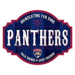 Florida Panthers Sign Wood 12 Inch Homegating Tavern