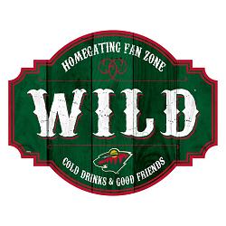 Minnesota Wild Sign Wood 12 Inch Homegating Tavern