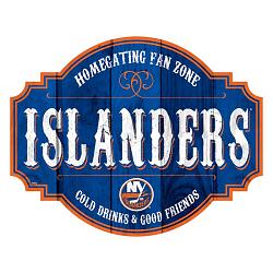 New York Islanders Sign Wood 12 Inch Homegating Tavern