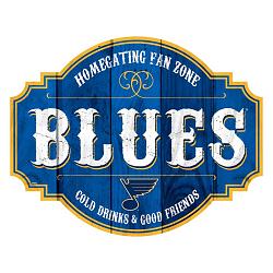 St. Louis Blues Sign Wood 12 Inch Homegating Tavern