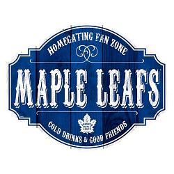 Toronto Maple Leafs Sign Wood 12 Inch Homegating Tavern