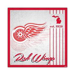 Detroit Red Wings Sign Wood 10x10 Album Design