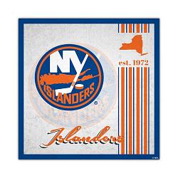 New York Islanders Sign Wood 10x10 Album Design