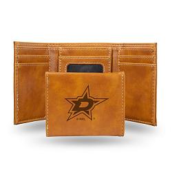 Dallas Stars Wallet Trifold Laser Engraved