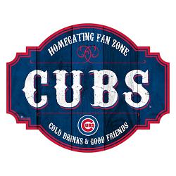 Chicago Cubs Sign Wood 12 Inch Homegating Tavern