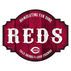 Cincinnati Reds Sign Wood 12 Inch Homegating Tavern