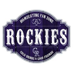 Colorado Rockies Sign Wood 12 Inch Homegating Tavern