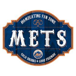 New York Mets Sign Wood 12 Inch Homegating Tavern