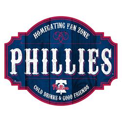 Philadelphia Phillies Sign Wood 12 Inch Homegating Tavern