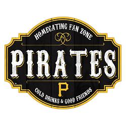 Pittsburgh Pirates Sign Wood 12 Inch Homegating Tavern