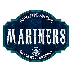 Seattle Mariners Sign Wood 12 Inch Homegating Tavern