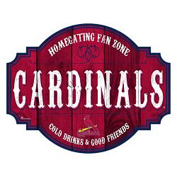 St. Louis Cardinals Sign Wood 12 Inch Homegating Tavern